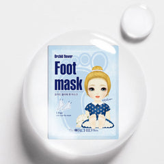 [THE ORCHID SKIN] Orchid Flower Foot Mask