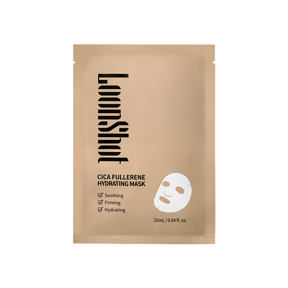 [LOONSHOT] Cica Fullerene Hydrating Mask (3EA)