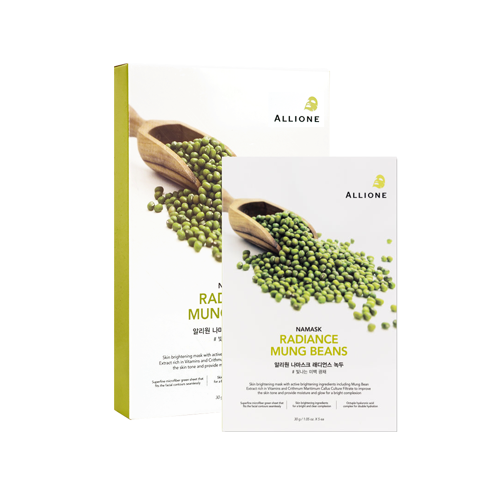 [ALLIONE] Na Mask - Radiance Mung Beans (5PCS)