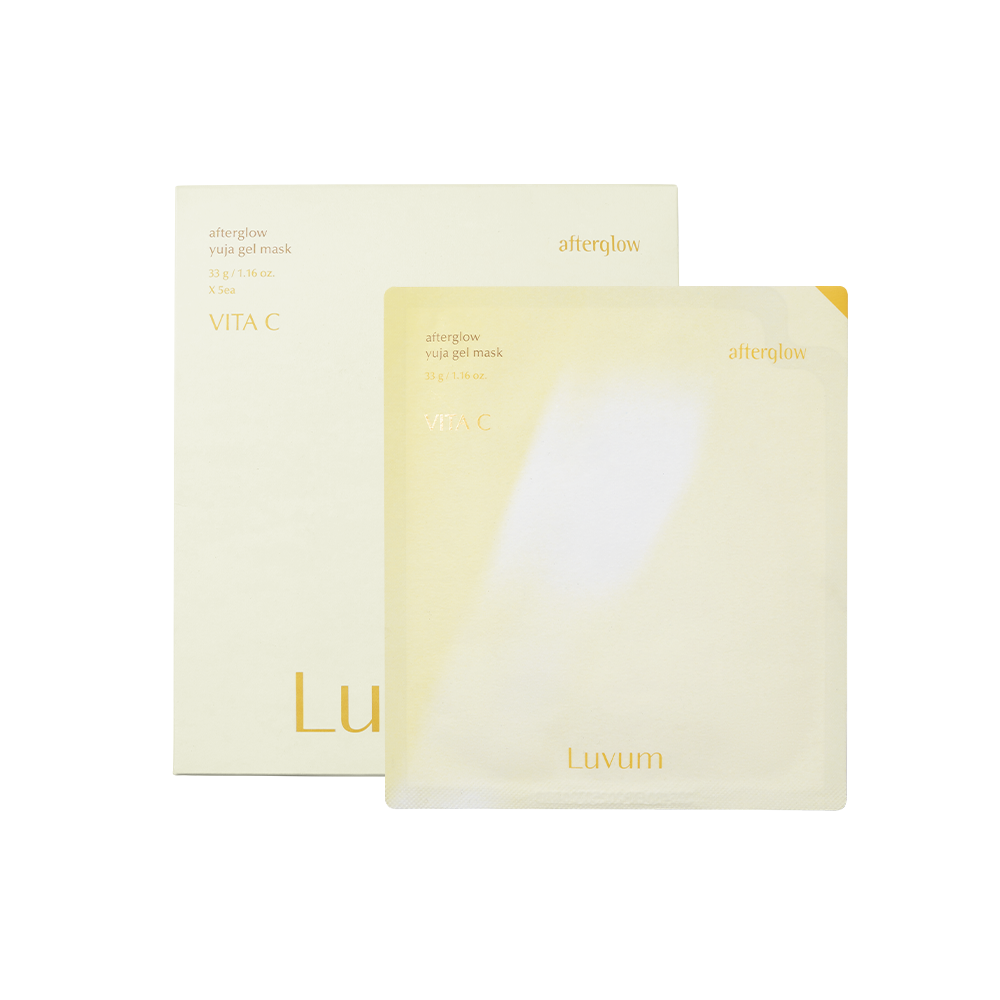 [LUVUM] Afterglow Yuja Gel Mask