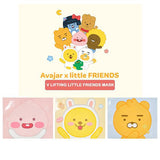 Avajar V Lifting Little Kakao Friends Mask (Muji) 3pcs - Ulzzangmall